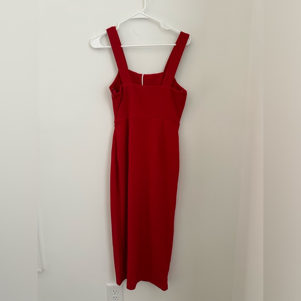 Petal and pup red dress